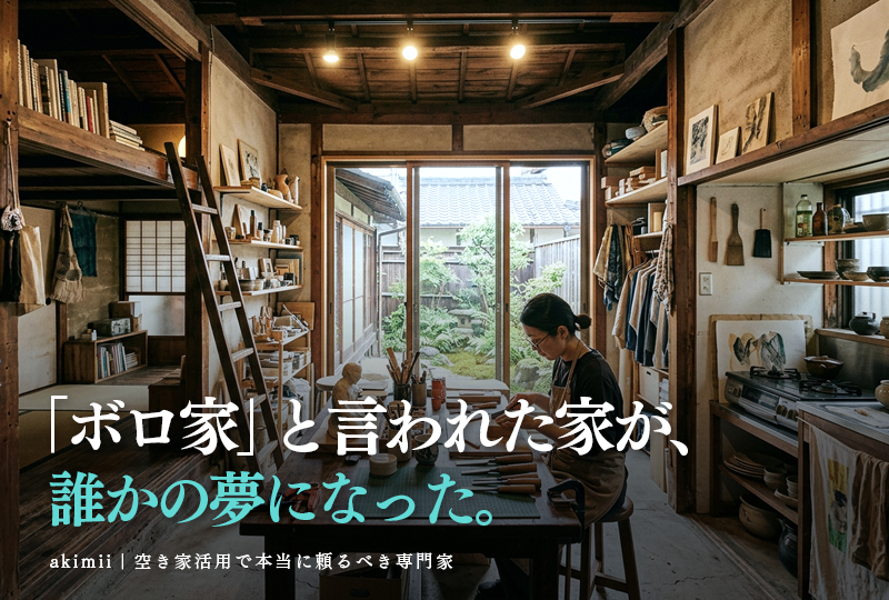 空き家活用で本当に相談すべき専門家と業界縦割りの裏事情を解説するイメージ